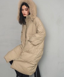ジャケット/アウター（ベージュ系・フード取り外し可）ファッション