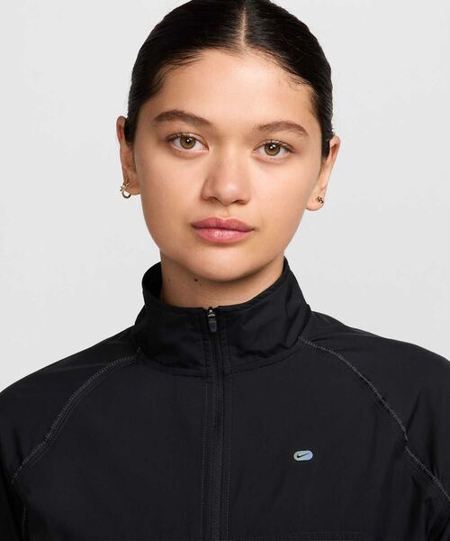 新品未使用✨ナイキ　フルジップ　ジャケット　ランニング　レディース　黒 554 セール】ナイキ ウィメンズ ランニング ジャケット / Nike Women's