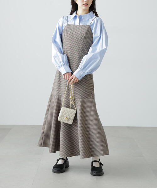 FREE'S MART（フリーズマート）の「ビッグポケットショート丈シャツ（シャツ/ブラウス・レディース・ブルー/ホワイト/ブラウン系その他・FREE）」の18枚目の写真