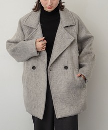 SENSE OF PLACE by URBAN RESEARCH | シャギーミドルコート(ステンカラーコート)
