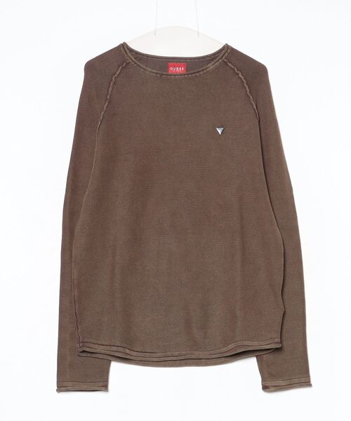 Guess(ゲス)の「GUESS DENIS CN SWEATER ロンT(ニット/セーター・メンズ・ブラウン・M/L/XL)」の7枚目の写真