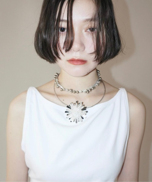 musubore（ムスボレ）の「【 select 】seeds choker / シードチョーカー（チョーカー・レディース・シルバー・FREE）」の5枚目の写真