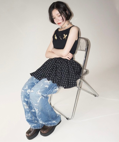 musubore（ムスボレ）の「【 select 】seeds choker / シードチョーカー（チョーカー・レディース・シルバー・FREE）」の10枚目の写真