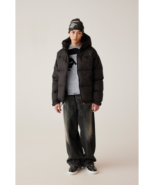 A BATHING APE(アベイシングエイプ)の「APE HEAD KNIT CAP(ニットキャップ/ビーニー・メンズ・グレー・FREE)」の3枚目の写真
