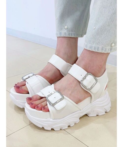 MERCURYDUO（マーキュリーデュオ）の「パールデニムパンツ（デニムパンツ・レディース・ブルー/ブラック/ライトブルー・SMALL/MEDIUM）」の22枚目の写真