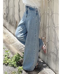 パールデニムパンツ
