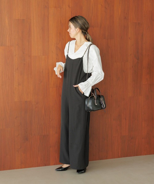 BAYFLOW（ベイフロー）の「[オケージョン・セレモニー対応]キャンディースリーブブラウス（シャツ/ブラウス・レディース・サックスブルー/オフホワイト・FREE）」の12枚目の写真