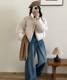 中綿ショート丈ブルゾン