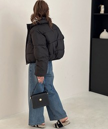 中綿ショート丈ブルゾン