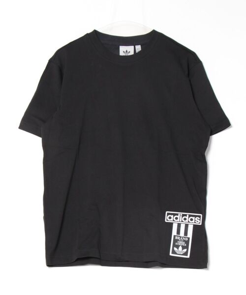 adidas アディダス M ADIBREAK TEE ショートスリーブ JD4194 ABC-MART限定 *BLACK（Tシャツ/カットソー）｜adidas（アディダス）