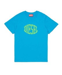 DIESEL KIDS（ディーゼルキッズ）の「DIESEL（ディーゼル）Kids & Junior ブランドロゴ半袖Tシャツカットソー（Tシャツ/カットソー）」