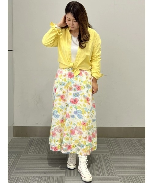 GAP(ギャップ)の「フローラル マキシスカート(スカート・レディース・マルチ・XXS/M/S/XS/L)」の3枚目の写真