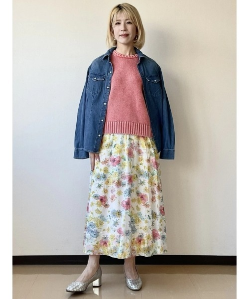 planc  フローラルマキシスカート セール】フローラル マキシスカート（スカート）｜GAP（ギャップ）の