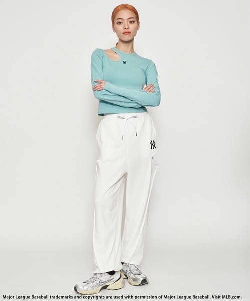 MLB】サイドカッティングスウェットパンツ（スウェットパンツ）｜BACK