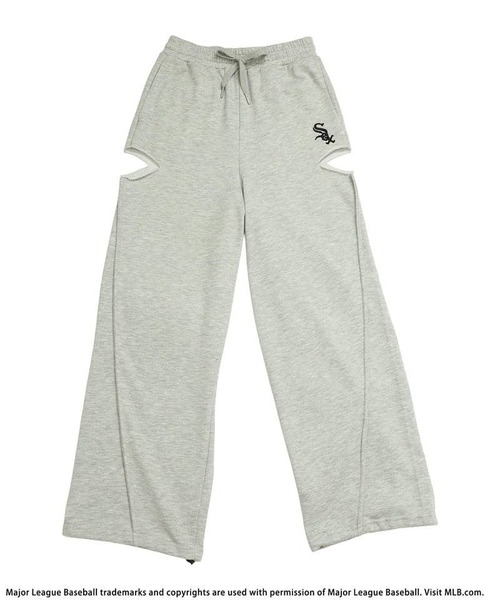 BACK TO THE FIELD(バック トゥー ザ フィールド)の「【MLB】サイドカッティングスウェットパンツ(スウェットパンツ・レディース・ホワイト/ブラック/ブルー/グレー/ピンク・FREE)」の21枚目の写真