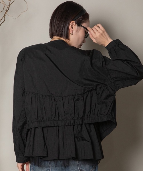 異素材切替タンク×シアーブルソン SET（その他トップス）｜lodie（ロディ）