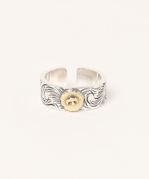 【B-925 SILVER】925リング b925-r315-9g