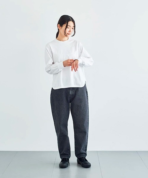 HAU(ハウ)の「トップス circle(Tシャツ/カットソー・レディース・ホワイト/ブラック/ピンク/イエロー・MEDIUM)」の15枚目の写真