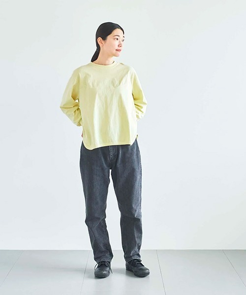 HAU(ハウ)の「トップス circle(Tシャツ/カットソー・レディース・ホワイト/ブラック/ピンク/イエロー・MEDIUM)」の16枚目の写真