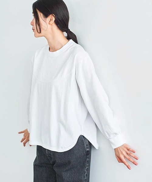 HAU(ハウ)の「トップス circle(Tシャツ/カットソー・レディース・ホワイト/ブラック/ピンク/イエロー・MEDIUM)」の8枚目の写真
