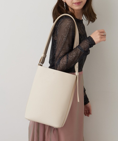 ＆MyuQ（アンドミューク）の「【＆MyuQ】JUNO mini トートバッグ A4