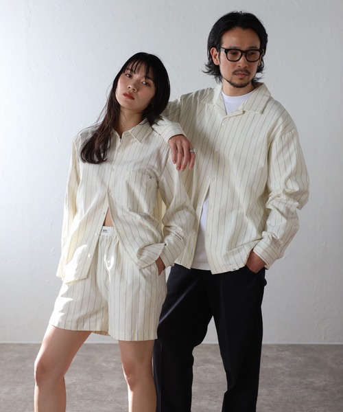 model H167：WOMENS S着用 / model H178：MENS M着用