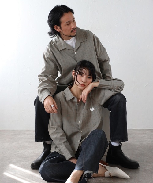 model H178：MENS L着用 / model H167：WOMENS S着用