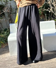 mi via loca | ウラケ カットオフ ワイド スウェットパンツ(スウェットパンツ)