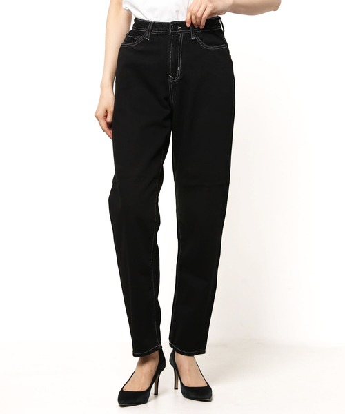 London Denim（ロンドンデニム）の「London Denim (Hackney) Boy friend / ボーイフレンドデニム（デニムパンツ・レディース・ブラック/ライトグレー/グレー系その他・LL/S/M/L）」の20枚目の写真