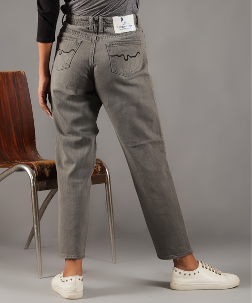 London Denim（ロンドンデニム）の「London Denim (Hackney) Boy friend / ボーイフレンドデニム（デニムパンツ・レディース・ブラック/ライトグレー/グレー系その他・LL/S/M/L）」の14枚目の写真