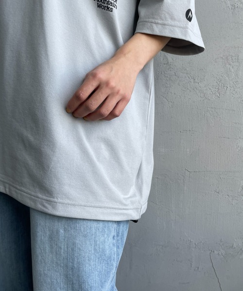 MARMOT（マーモット）の「[Marmot/マーモット] 別注 ドローコード付き ワンポイントロゴポケットTシャツ（Tシャツ/カットソー・レディース・ブラック/グレー/ホワイト・M/S/XL/L）」の11枚目の写真