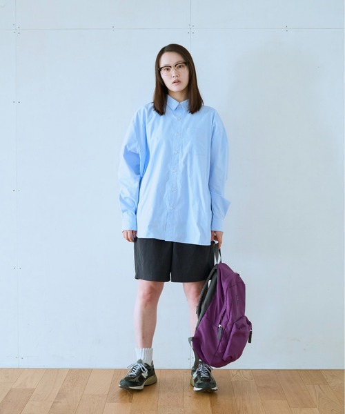 BROKEN BASE(ブロークンベース)の「B.BASEオーバーシャツ(シャツ/ブラウス・メンズ・サックスブルー系/ライトブルー・LARGE/MEDIUM)」の19枚目の写真