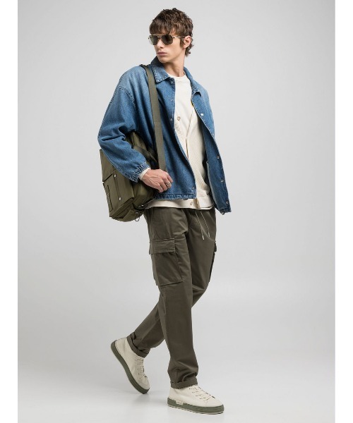 REPLAY（リプレイ）の「9Z1 ECO PLUS ミッドデニムコーチングジャケット（デニムジャケット・メンズ・ブルー・SMALL/MEDIUM/LARGE/X-LARGE）」の8枚目の写真