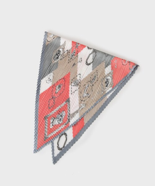 THE SHOP TK (ザ ショップ ティーケー )の「アソートスカーフ(バンダナ/スカーフ・レディース・ライトグレー系4/ネイビー系4/ライトオレンジ系1/ワイン系9/イエロー系7・00)」の1枚目の写真