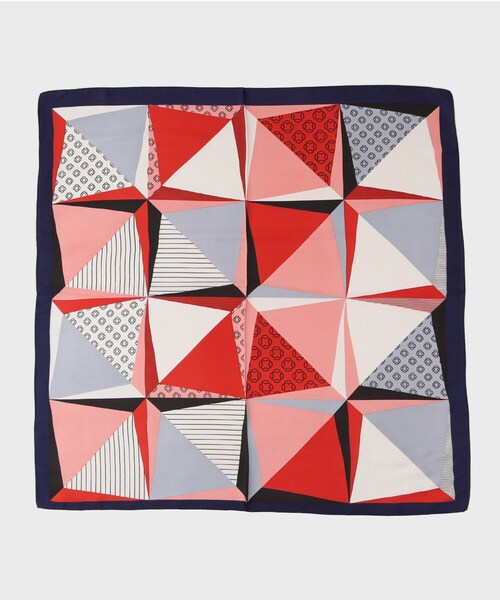 THE SHOP TK (ザ ショップ ティーケー )の「アソートスカーフ(バンダナ/スカーフ・レディース・ライトグレー系4/ネイビー系4/ライトオレンジ系1/ワイン系9/イエロー系7・00)」の4枚目の写真