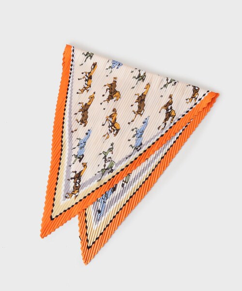 THE SHOP TK (ザ ショップ ティーケー )の「アソートスカーフ(バンダナ/スカーフ・レディース・ライトグレー系4/ネイビー系4/ライトオレンジ系1/ワイン系9/イエロー系7・00)」の11枚目の写真