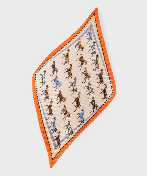 THE SHOP TK (ザ ショップ ティーケー )の「アソートスカーフ(バンダナ/スカーフ・レディース・ライトグレー系4/ネイビー系4/ライトオレンジ系1/ワイン系9/イエロー系7・00)」の12枚目の写真