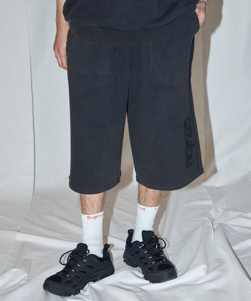 SEQUENZ（シークエンズ）の「【sqnz（エスキュンズ）】sqnz applique pack set up / セットアップ Tシャツ ハーフパンツ クルーネック オーバーサイズ ワンポイント（Tシャツ/カットソー・メンズ・ライトグレー/その他1/ブラック/ライトブルー・SMALL/MEDIUM/LARGE）」の11枚目の写真