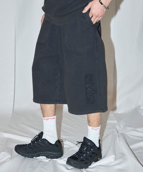 SEQUENZ（シークエンズ）の「【sqnz（エスキュンズ）】sqnz applique pack set up / セットアップ Tシャツ ハーフパンツ クルーネック オーバーサイズ ワンポイント（Tシャツ/カットソー・メンズ・ライトグレー/その他1/ブラック/ライトブルー・SMALL/MEDIUM/LARGE）」の12枚目の写真