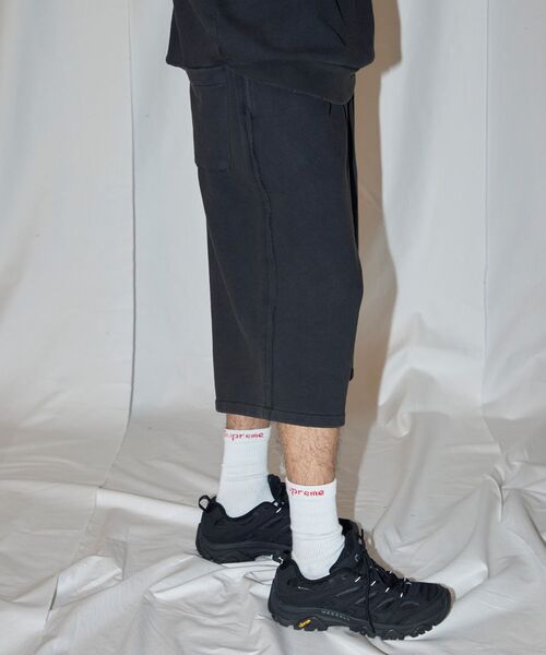 SEQUENZ（シークエンズ）の「【sqnz（エスキュンズ）】sqnz applique pack set up / セットアップ Tシャツ ハーフパンツ クルーネック オーバーサイズ ワンポイント（Tシャツ/カットソー・メンズ・ライトグレー/その他1/ブラック/ライトブルー・SMALL/MEDIUM/LARGE）」の15枚目の写真