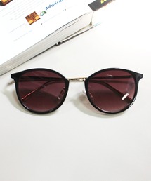 yield（イールド）の「【yield select】 ボストン型 サングラス 伊達メガネ カラーレンズ クリアレンズ UVカット 7010（サングラス）」