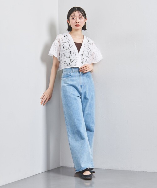 TICCA（ティッカ）の「＜TICCA＞レース クロップド ジャケット（ノー