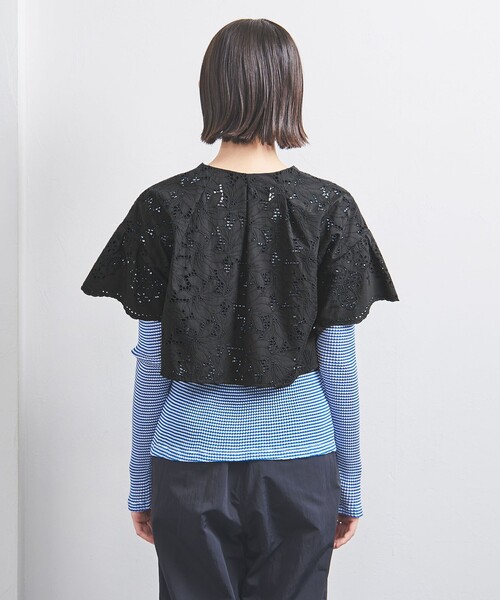セール】＜TICCA＞レース クロップド ジャケット（ノーカラー