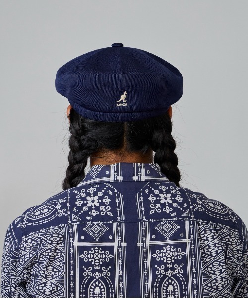 KANGOL（カンゴール）の「KANGOL TROPIC SPITFIRE / カンゴール（キャスケット・レディース・セージグリーン/ネイビー/ブラック/ダークブラウン・MEDIUM/LARGE/X-LARGE）」の17枚目の写真
