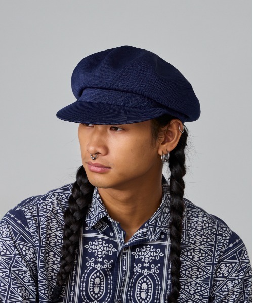 KANGOL（カンゴール）の「KANGOL TROPIC SPITFIRE / カンゴール（キャスケット・レディース・セージグリーン/ネイビー/ブラック/ダークブラウン・MEDIUM/LARGE/X-LARGE）」の18枚目の写真