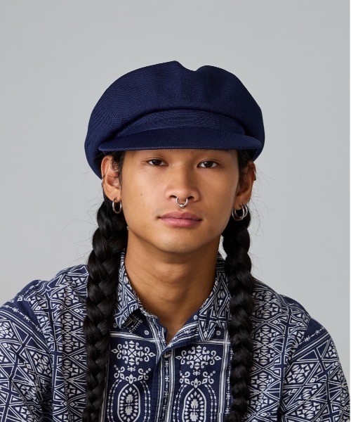 KANGOL（カンゴール）の「KANGOL TROPIC SPITFIRE / カンゴール（キャスケット・レディース・セージグリーン/ネイビー/ブラック/ダークブラウン・MEDIUM/LARGE/X-LARGE）」の19枚目の写真