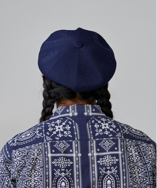 KANGOL（カンゴール）の「KANGOL TROPIC SPITFIRE / カンゴール（キャスケット・レディース・セージグリーン/ネイビー/ブラック/ダークブラウン・MEDIUM/LARGE/X-LARGE）」の21枚目の写真