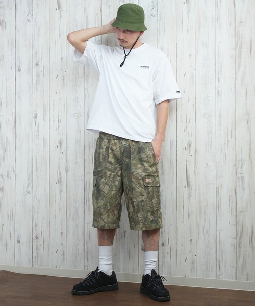 NEW ERA（ニューエラ）の「【ムラサキスポーツ限定】NEW ERA/ニューエラ 半袖Tシャツ バックプリント 14670928/14670929/14670930/14670931（Tシャツ/カットソー・メンズ・ライトブルー/ブラック/ホワイト/ストーン・M/L/XL/XXL）」の20枚目の写真