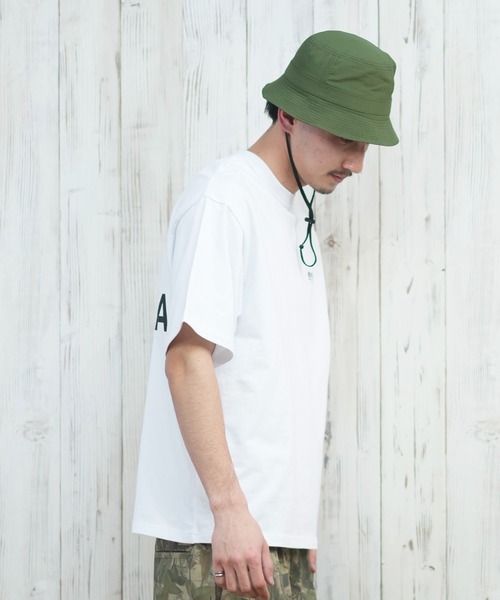 NEW ERA（ニューエラ）の「【ムラサキスポーツ限定】NEW ERA/ニューエラ 半袖Tシャツ バックプリント 14670928/14670929/14670930/14670931（Tシャツ/カットソー・メンズ・ライトブルー/ブラック/ホワイト/ストーン・M/L/XL/XXL）」の19枚目の写真