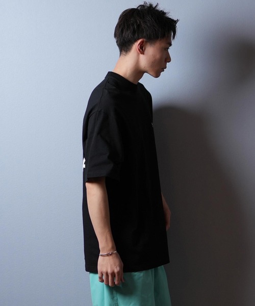 NEW ERA（ニューエラ）の「【ムラサキスポーツ限定】NEW ERA/ニューエラ 半袖Tシャツ バックプリント 14670928/14670929/14670930/14670931（Tシャツ/カットソー・メンズ・ライトブルー/ブラック/ホワイト/ストーン・M/L/XL/XXL）」の6枚目の写真